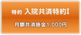 特約 入院共済特約I